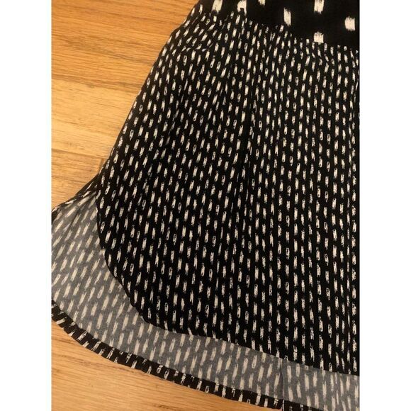 Madewell women's polka dot/striped sleeveless blouse with keyhole back sz small - Picture 2 of 7